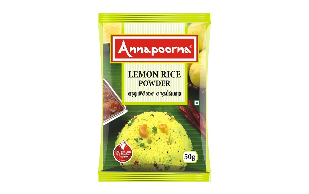 Annapoorna Lemon Rice Powder    Pack  50 grams